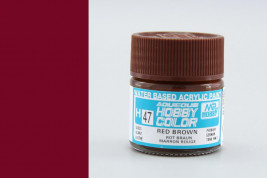 Farba Hobby Color akrylová č. 047 – Red Brown (10 ml)