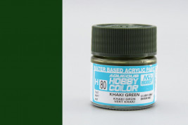 Farba Hobby Color akrylová č. 080 – Khaki Green (10 ml)