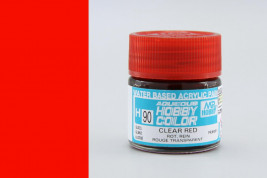 Farba Hobby Color akrylová č. 090 – Clear Red (10 ml)