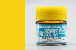 Farba Hobby Color akrylová č. 091 – Clear Yellow (10 ml)