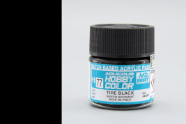 Farba Hobby Color akrylová č. 077 – Tire Black (10 ml)