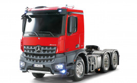 1:14 Mercedes-Benz Actros 3363 6×4 Classic Space (Red), Full Operation Set