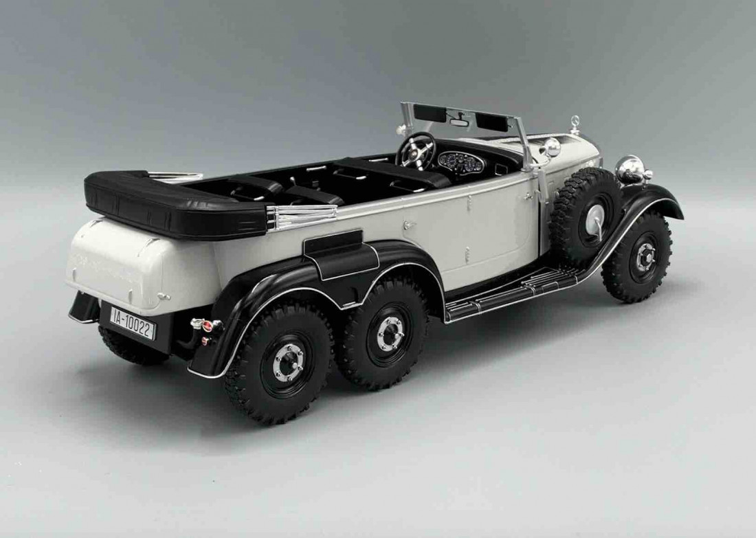 MCG 1/18 メルセデス G4 W31 6輪 カブリオレ 1938 グレー Amazon | MCG 1/18 メルセデス ベンツ G4 W31 6輪 カブリオレ