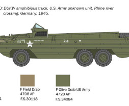 1:72 DUKW 2 1/2 ton GMC Truck Amphibious Version (D-Day 80° Anniversary)