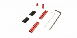 Mini-Z 4x4: Aluminum Link Rod Set WB 120mm