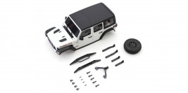 Mini-Z 4x4: Karoséria Jeep Wrangler Rubicon (White)