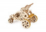 Drevené 3D mechanické puzzle – piesočná buggy