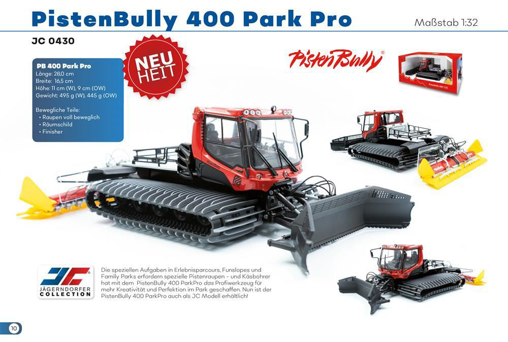 JC 1:32 Rolba PistenBully 400 Park Pro JC0430