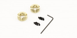Mini-Z 4x4: Brass Front Hub