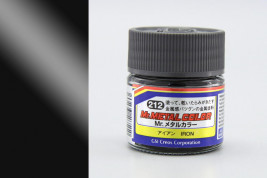 Farba Mr. Metal Color akrylová č. 212 – Iron (10 ml)