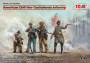 1:35 American Civil War Confeder.Infantry (4 figúrky)