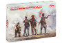 1:35 American Civil War Confeder.Infantry (4 figúrky)