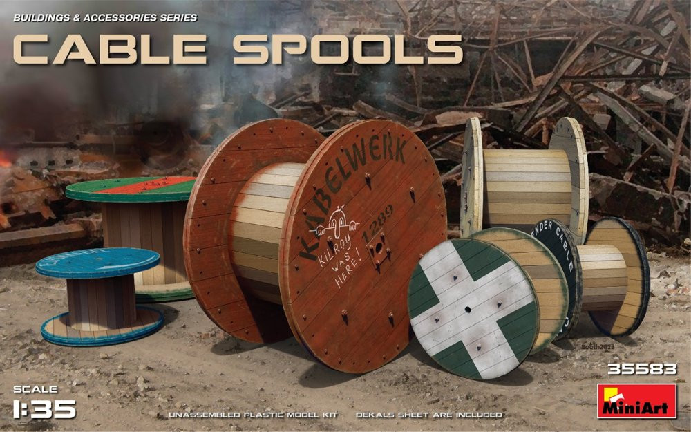Náhľad produktu - 1:35 Cable Spools