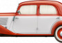 1:35 German Passenger Car Typ 170V Saloon 4 Doors