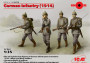 1:35 German Infantry 1914 (4 figúrky)
