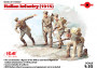 1:35 Italian Infantry (1915) (4 figúrky)