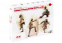 1:35 German Infantry in Gas Masks - 1918 (4 figúrky)
