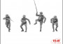 1:35 US Infantry in Gas Masks - 1918 (4 figúrky)