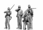 1:35 American Civil War Union Infantry (4 figúrky)