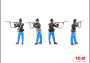 1:35 American Civil War Union Infantry (4 figúrky)