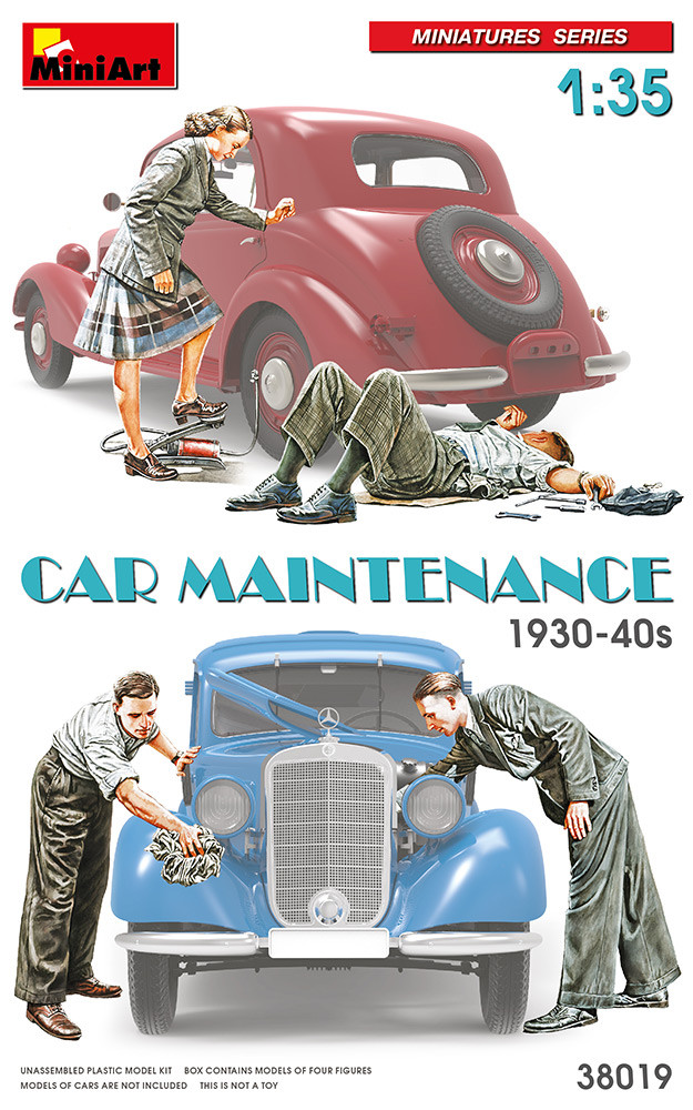 Náhľad produktu - 1:35 Car Maintenance 1930-1940s (4 figúrky)