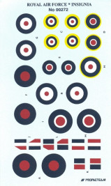 1:72 Britské výsostné znaky (2. svetová vojna)