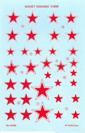 1:48 Sovietske výsostné znaky (2. svetová vojna)