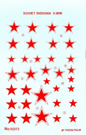 1:72 Sovietske výsostné znaky (2. svetová vojna)