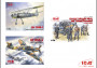 1:48 Luftwaffe WWII Airfield (2 Kits & 7 Figures)