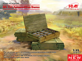 1:35 RS-132 Ammunition Boxes & Shells