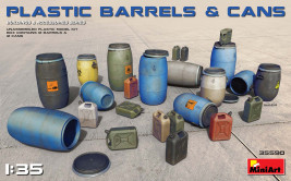 1:35 Plastic Barrels & Cans