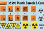 1:35 Plastic Barrels & Cans