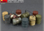 1:35 German 200l Fuel Drum Set (WWII)