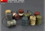 1:35 German 200l Fuel Drum Set (WWII)