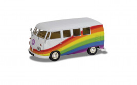1:43 VW Campervan, Peace Love and Rainbows