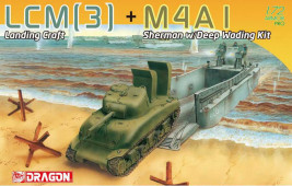 1:72 LCM(3) & M4A1 Sherman w/ Deep Wading Kit
