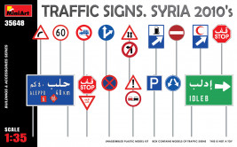 1:35 Traffic Signs, Syria 2010's