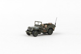 1:72 1/4 Ton Military Vehicle – Military Green