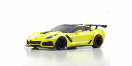 Mini-Z RWD Chevrolet Corvette ZR1 Racing Yellow + LED s vysielačom KT-531P