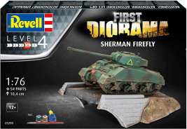 1:76 Sherman Firefly, First Diorama (Gift Set)