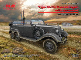 1:35 Mercedes-Benz Type G4 w/ Armament