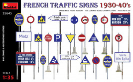 1:35 French Traffic Signs 1930-40's