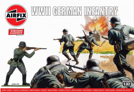1:32 WWII German Infantry (Classic Kit VINTAGE)