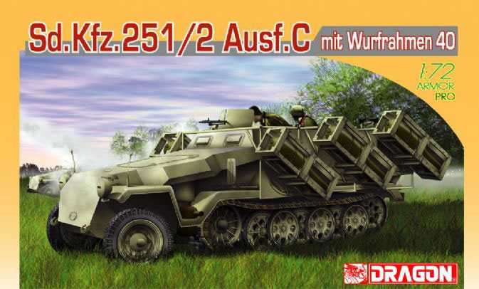 Náhľad produktu - 1:72 Sd.Kfz.251/2 Ausf.C mit Wurfrahmen 40
