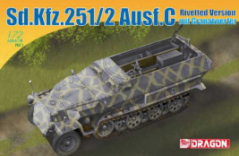 1:72 Sd.Kfz.251/2 Ausf.C Rivetted Version mit Granatwerfer