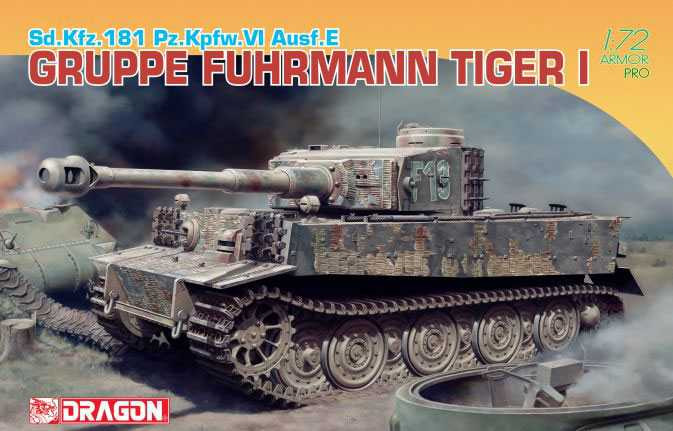 Náhľad produktu - 1:72 Tiger I Ausf.E, Gruppe Fehrmann