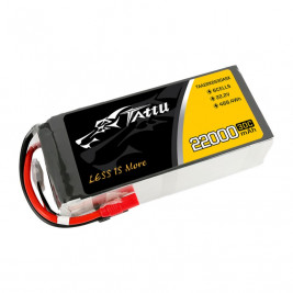 Gens Ace LiPo Tattu Serie - 6S 22000mAh 22,2V 6S1P (30C) XT150/AS150 Plug