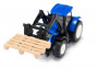 New Holland s čelným nakladačom a paletou