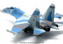 1:72 Suchoj Su-30 Flanker-C, Blue 54, Russian Air Force, 142nd IAP, 1997