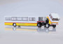 1:43 KAZ-608 Tractor Truck w/ Airmpot Bus Semitrailer APPA-4, Aeroflot